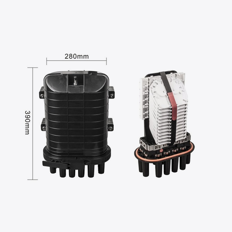 T6-112H 144 Core / 288 Core Optic Optic Splice uzavření